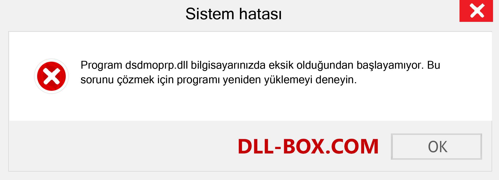 dsdmoprp.dll dosyası eksik mi? Windows 7, 8, 10 için İndirin - Windows'ta dsdmoprp dll Eksik Hatasını Düzeltin, fotoğraflar, resimler